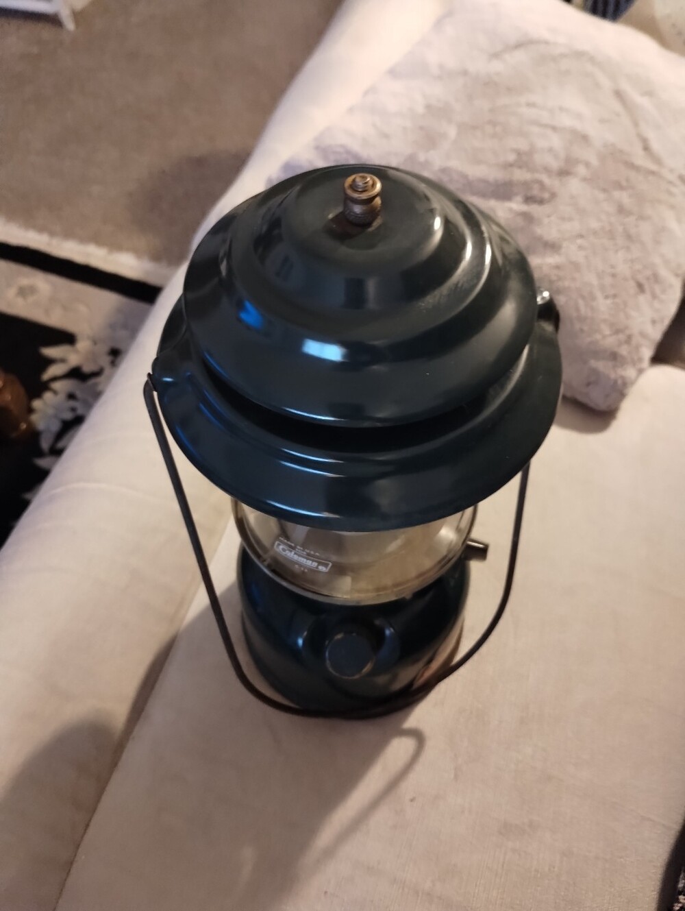Vtg Green Coleman Lantern